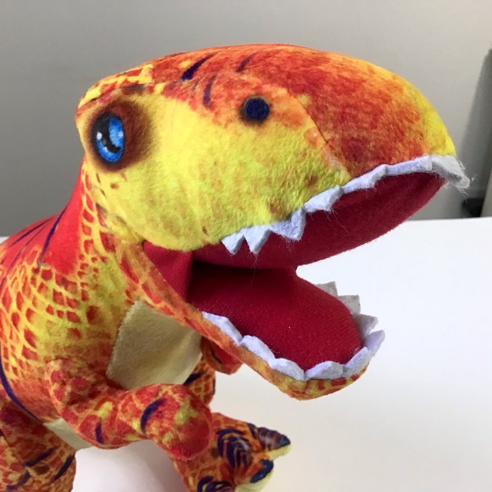 Publix Large 20” Dinosaur Plush Stuffed Animal Soft T-Rex Tyrannosaurus Rex - Picture 3 of 10